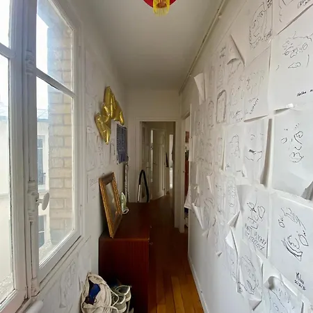 Artistique à Gambetta Père Lachaise Appartamento